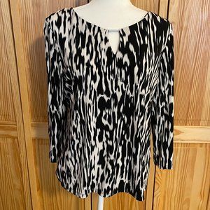 Calvin Klein Keyhole Neck Bouse